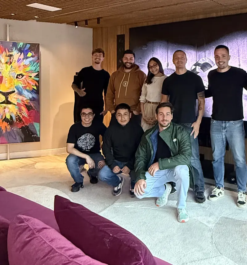 The New SI team at the showroom